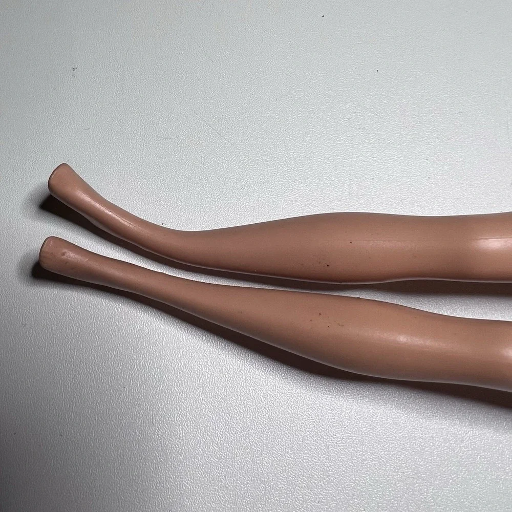 Barbie Waving Hand Doll 1966 Brunette Articulated Arms Nude‎